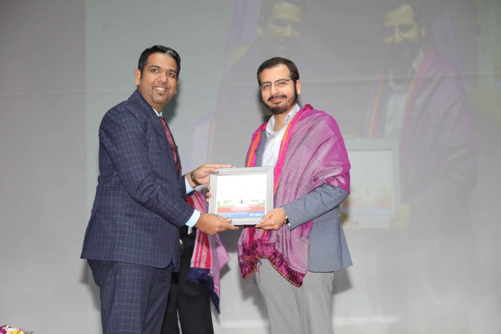 Mr Dhaval Mehta Founder CEO of Globestar Edutech pvt ltd at Indo Japan Education Conference Nov 2023 with Globestar career counselling (GCC)