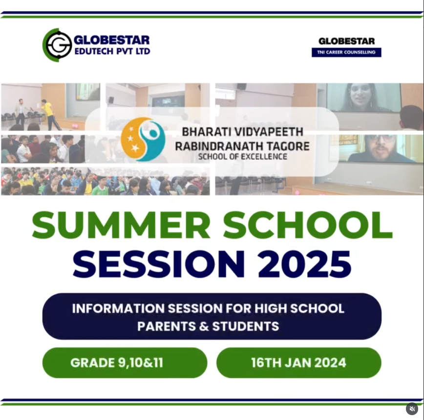 Globestar x BVRTSE - Summer School session Jan 2025 